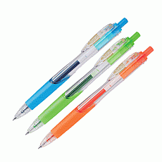 볼펜/1500 Zebra Surari 0.7mm 형광그린