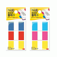 견출테이프/포스트잇 플래그 3M #680-3KP(683-3KP) 25X43.6mm